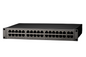 generate a generic network switch image with no brand and black background similar to Cisco SG355-10P-K9 